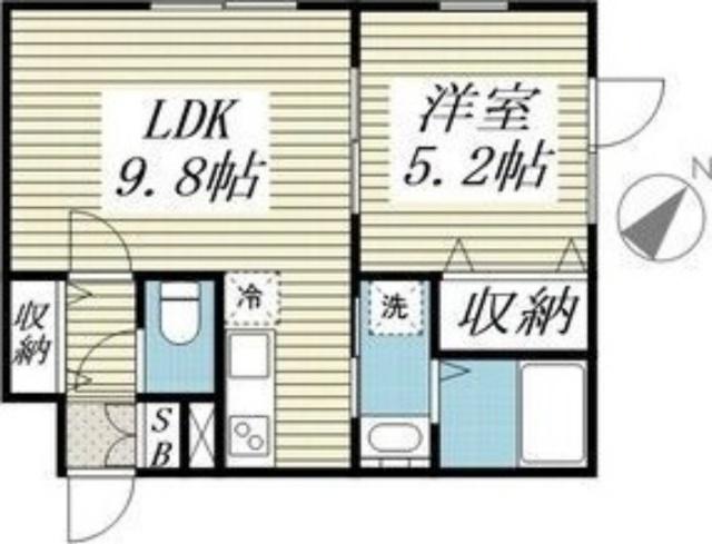 リブレあいの里（205） 間取り図画像