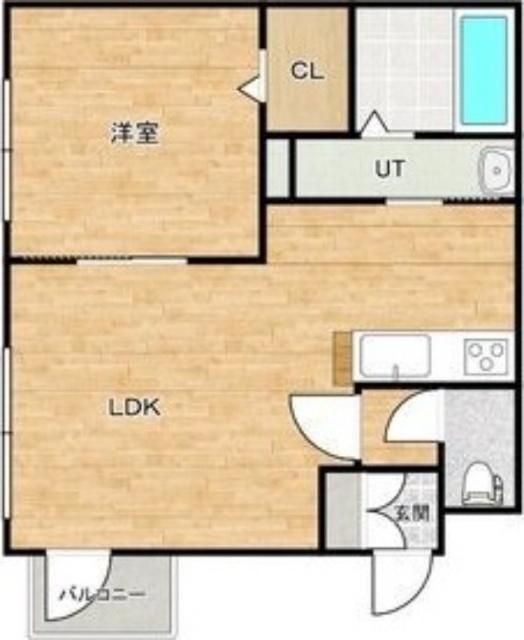 ジェラート（202） 間取り図画像