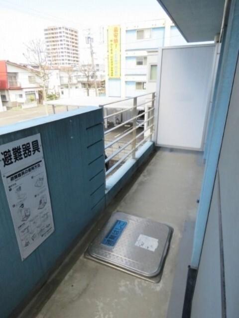 札幌市北区北十九条西マンション バルコニー