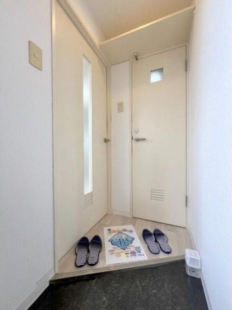 札幌市東区北四十条東マンション 玄関
