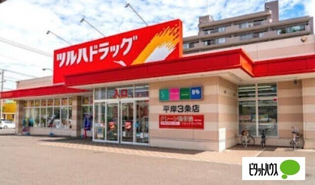 ツルハドラッグ平岸3条店：901m