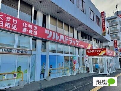 ツルハドラッグ白石本通店：618m