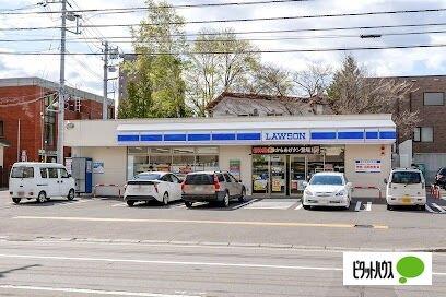 ローソン札幌南17条西店：75m