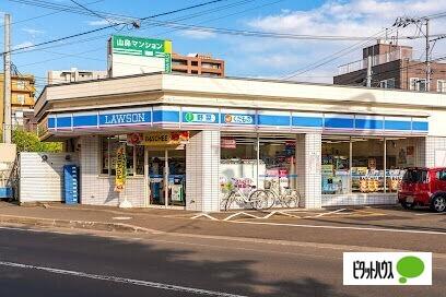 ローソン札幌南16条西店：34m