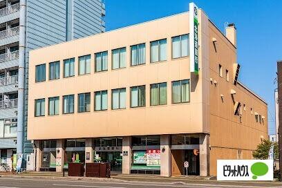北海道銀行豊平支店：587m