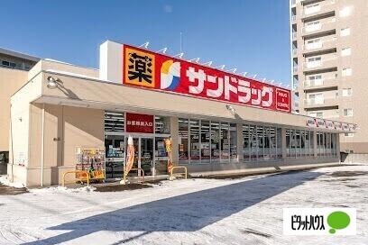 サンドラッグ月寒西店：289m