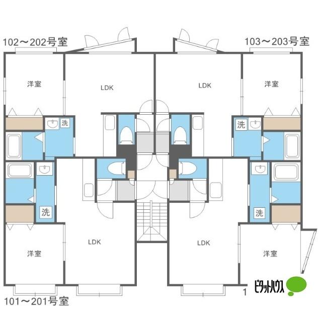 ブランピエールＩ（102） 共有部分