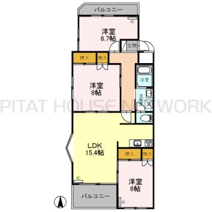  間取り図写真