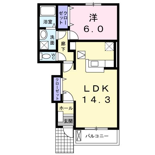 ＴａｋａｓａｋｉＴｏｔｔｏｓⅢ（102） 間取り図画像