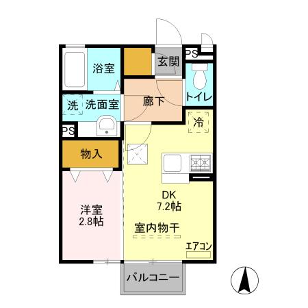 セジュールＴ・Ｍ（103） 間取り図画像