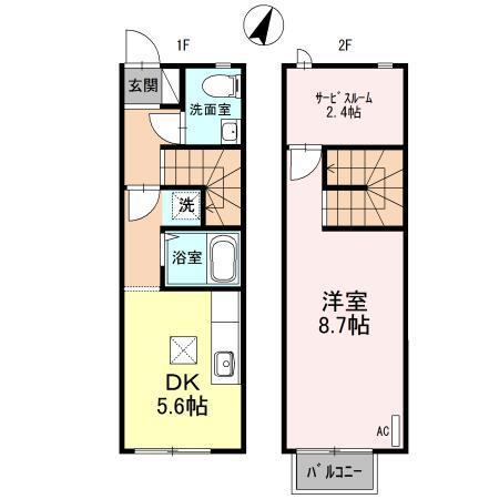 シャテロ（113） 間取り図画像