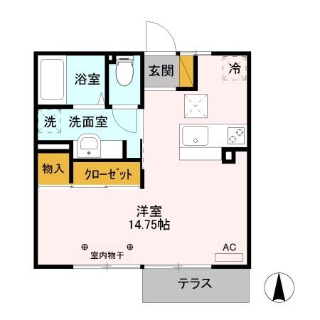 セジュール ソフィア（102） 間取り図画像