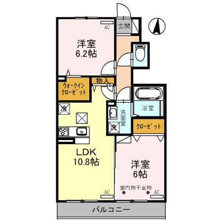 グランツ（102） 間取り図画像