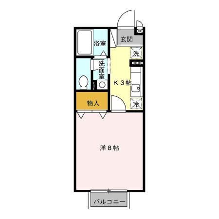 セレーノ　Ａ/Ｂ/Ｃ/Ｄ（C101） 間取り図画像