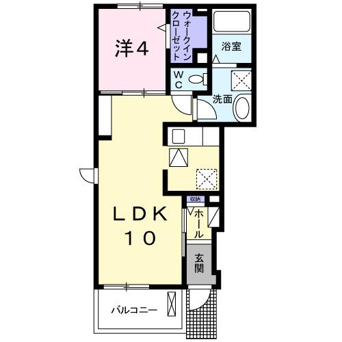 ガーデン　パレス（101） 間取り図画像