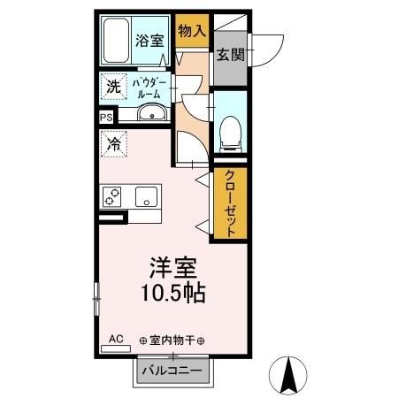 パルクノール（205） 間取り図画像