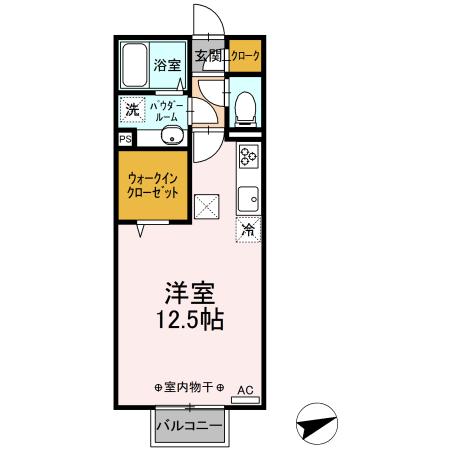 エクシブ高崎（106） 間取り図画像