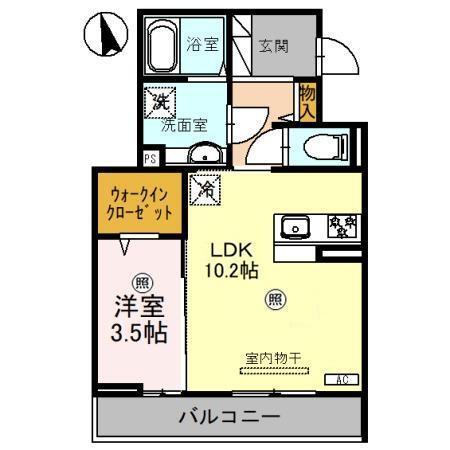 ラルジュ飯塚（302） 間取り図画像