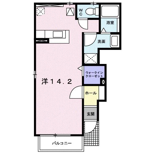 フェリーチェ　Ａ（101） 間取り図画像
