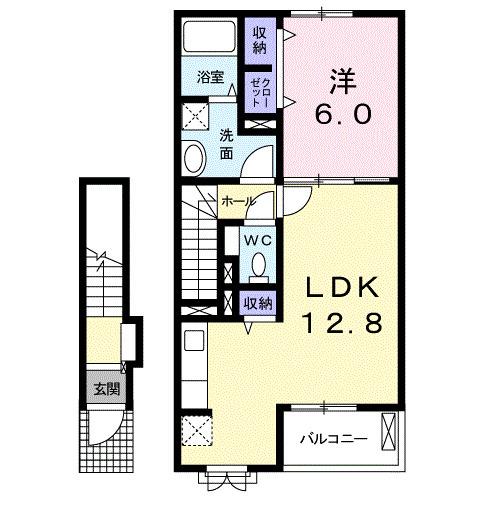 ドミール寺尾（202） 間取り図画像
