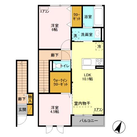  間取り図写真