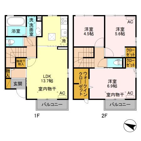  間取り図写真