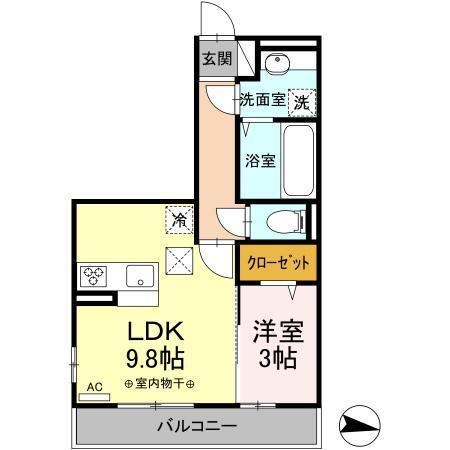 サントリーニ（106） 間取り図画像