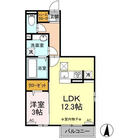 ベルネーレ（101） 間取り図画像