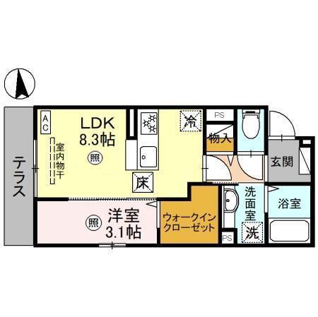 ミライフハウス栄町（103） 間取り図画像