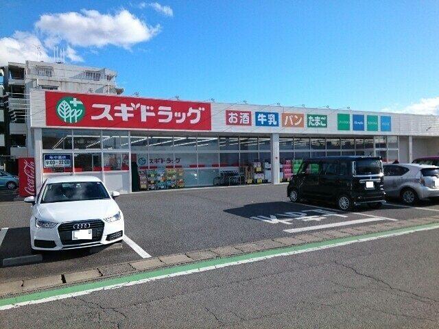 スギドラッグ中居店：550m