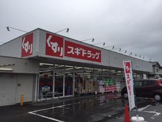 ドラッグスギ西片貝店：1413m