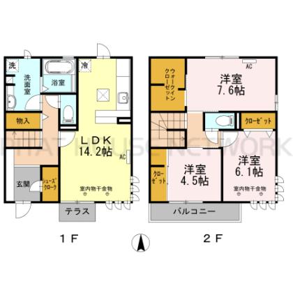  間取り図写真