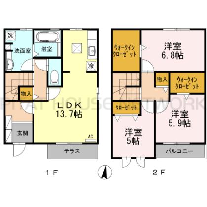  間取り図写真