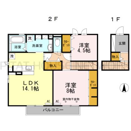  間取り図写真