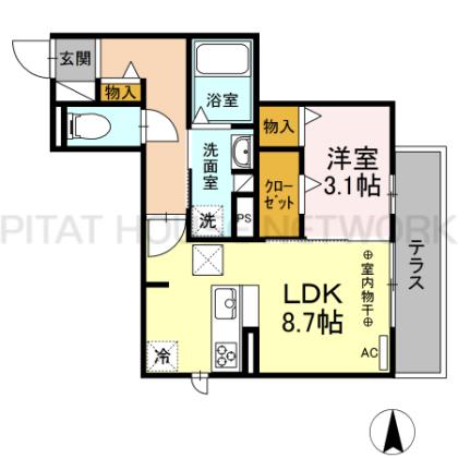  間取り図写真