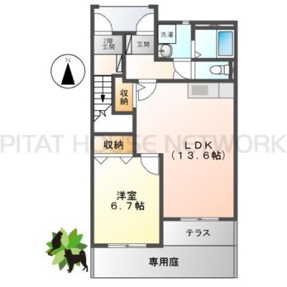  間取り図写真