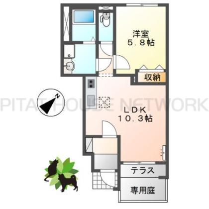  間取り図写真