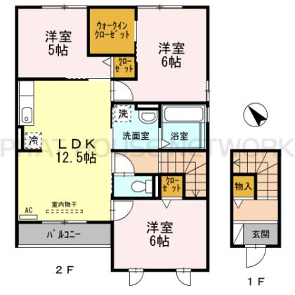  間取り図写真