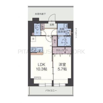  間取り図写真