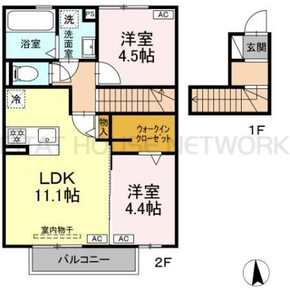  間取り図写真