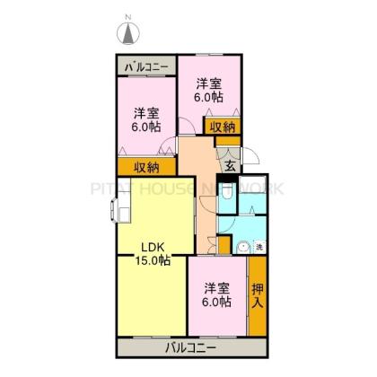  間取り図写真