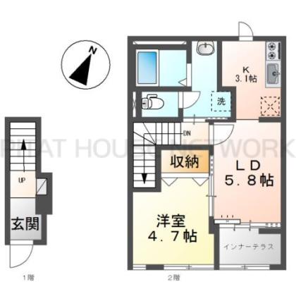  間取り図写真
