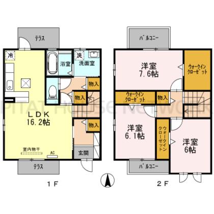  間取り図写真
