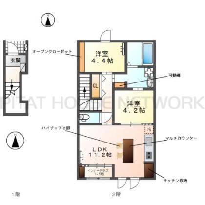  間取り図写真