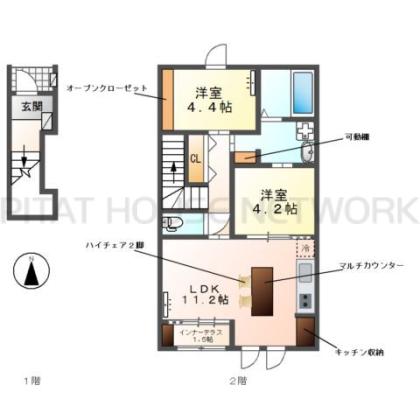  間取り図写真