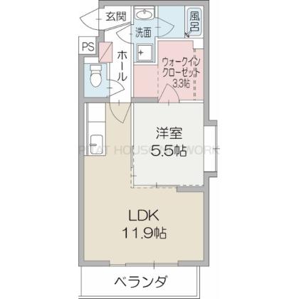  間取り図写真