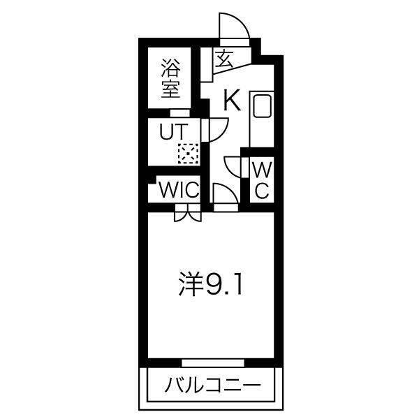 ルパーブ永田町（１０２） 間取り図画像