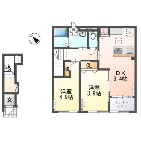  間取り図写真