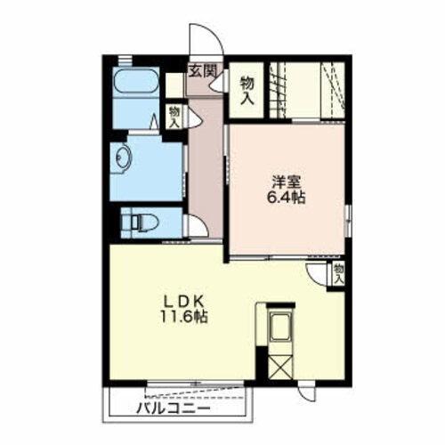 ディアス円楽（１０１） 間取り図画像