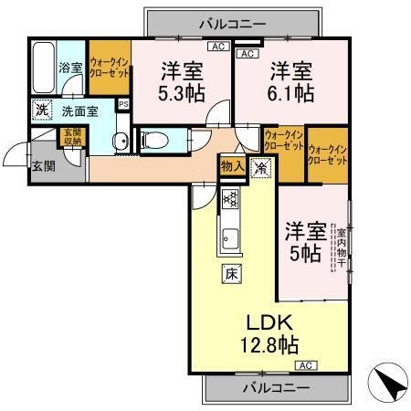  間取り図写真